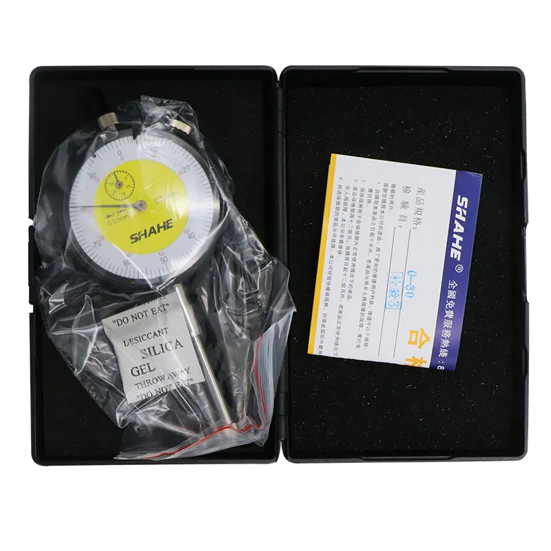 shahe 0-30 mm analog dial gauge Shock-Proof indicator precision tools indicators with strong box | Инструменты