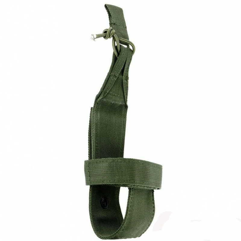 Water bag Army Green MilitaryTactical Прочный портативный Нейлоновый Регулируемый волшебный чехол для бутылки воды Открытый Кемпинг пеший Туризм Дикий портативный сумка DLY007 - Цвет: Water bag Army Green