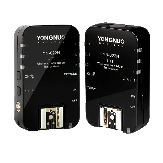 Yongnuo YN 622N 622 Wireless I TTL HSS 1/8000S Flash Trigger 2 трансивера для Nikon DSLR|yn 622|for nikonyongnuo yn-622n |