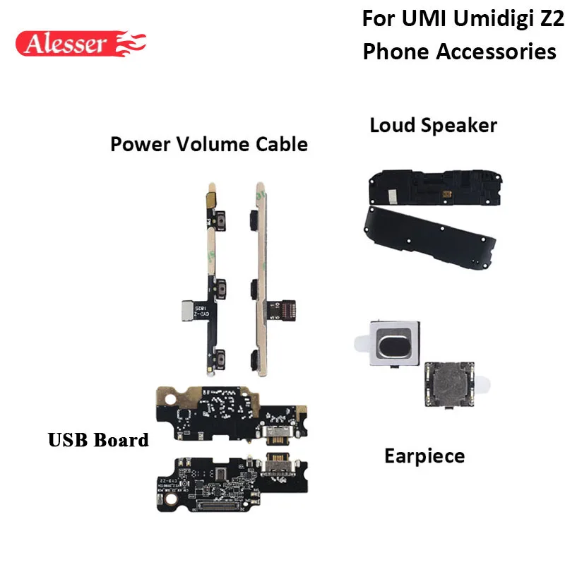Alesser для UMI Umidigi Z2 наушник Z2 pro Z2 специальное издание громкий динамик мощность объемный кабель для UMI Umidigi Z2 USB плата