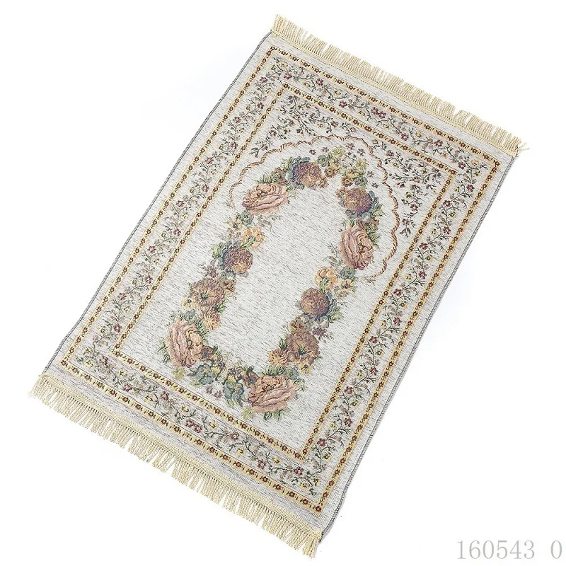 

Unique Chenille Travel Islamic Muslim Prayer Mat for Worship Salat Musallah Prayer Rug Carpet Banheiro Praying Blanket 70*110cm