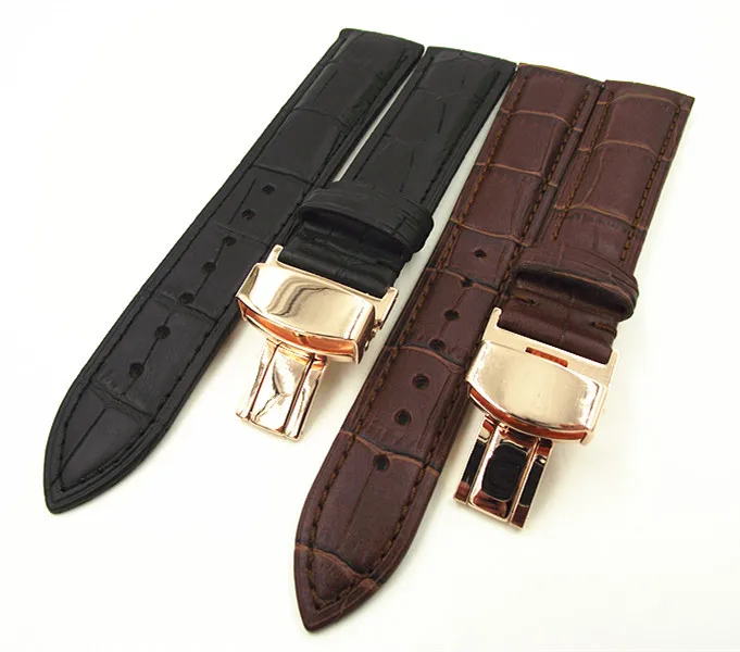 Ремешок для часов из натуральной кожи с бамбуковой текстурой 1 шт. 20 мм | Наручные