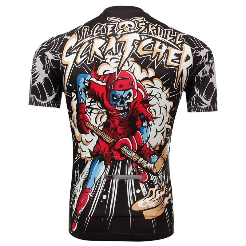 Новые мужские веломайки Ropa Ciclismo Mtb велосипед спортивные топики короткий рукав велосипедная одежда рубашки для мотокросса сигары череп