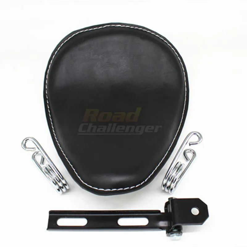 Мотоциклетное кожаное соло 3 дюйма с пружинным кронштейном для Sportster Chopper Bobber на