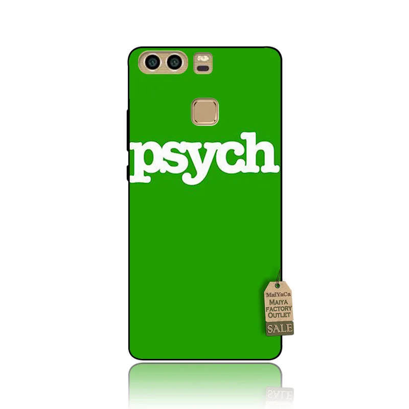 MaiYaCa psych green 2018 новый роскошный модный Чехол для мобильного телефона Huawei p9 p10 plus mate9