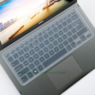 Clear Мягкий кремниевый ноутбук покрытие для клавиатуры протектор для Dell Latitude 3450 3460 3470 3480 3488 3490 P49G P53G P54G - Цвет: Clear