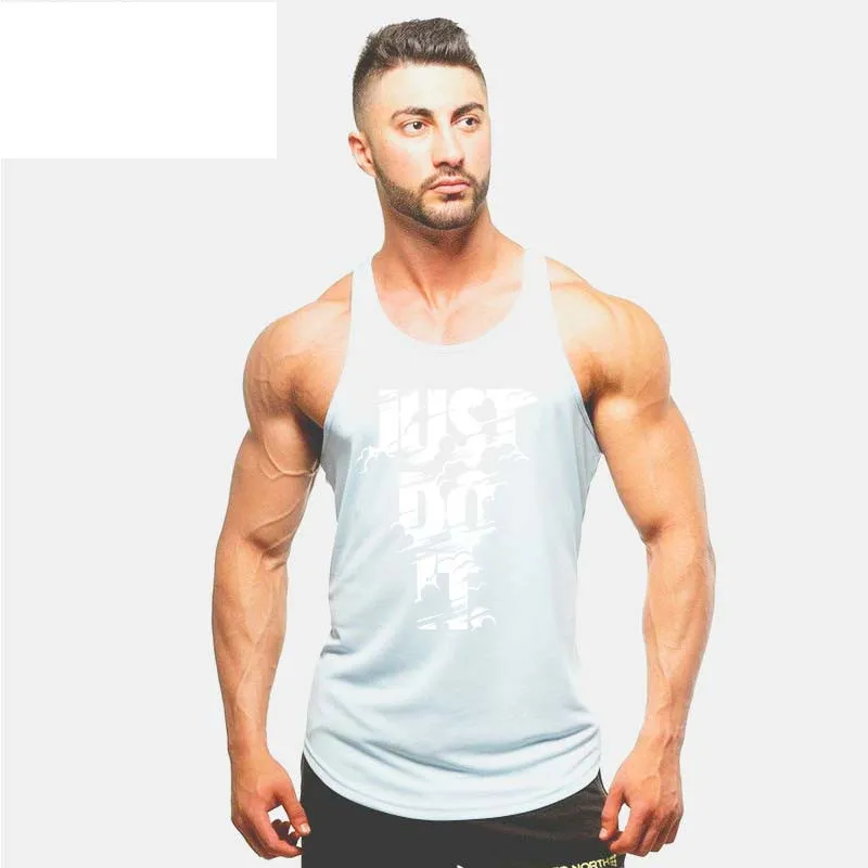 2018 Brand clothing Fitness tank top men Cotton Sleeveless shirt bodybuilding vest new brand tracksuits muscle clothes | Мужская одежда