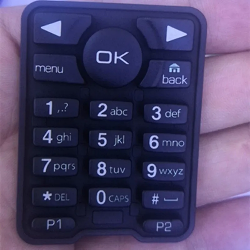 5x the digital number keyboard  rubber keypad for Motorola XIR P8268 P8260 DGP6150 XPR6650 walkie talkie