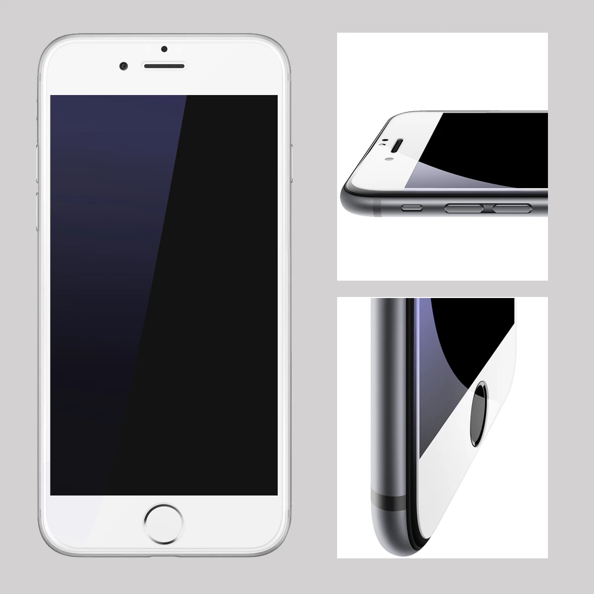 Пленка из закаленного стекла Baseus 0,2 мм для iphone 8, 7, 8 plus, 7 plus, супертонкая 3D защитная пленка на весь экран, защита от синего света, светильник