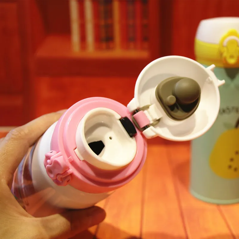 Термос из нержавеющей стали с фруктовым узором 350 мл | Дом и сад