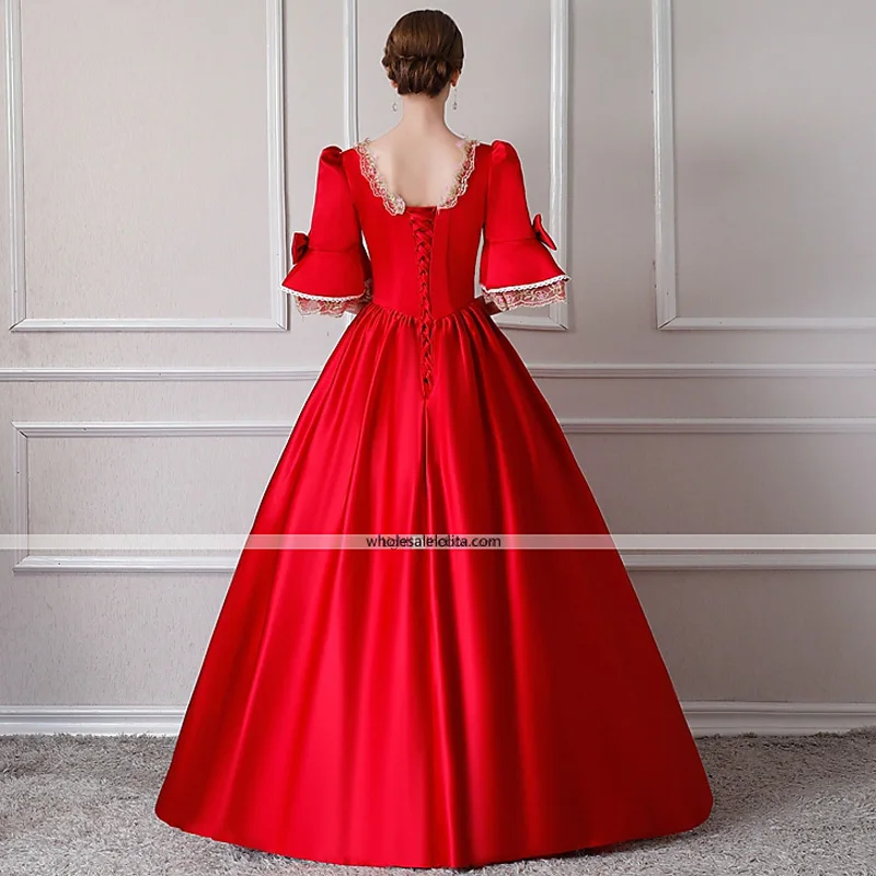 Костюм Санты костюм эпохи Возрождения женское платье/наряды/карнавальный