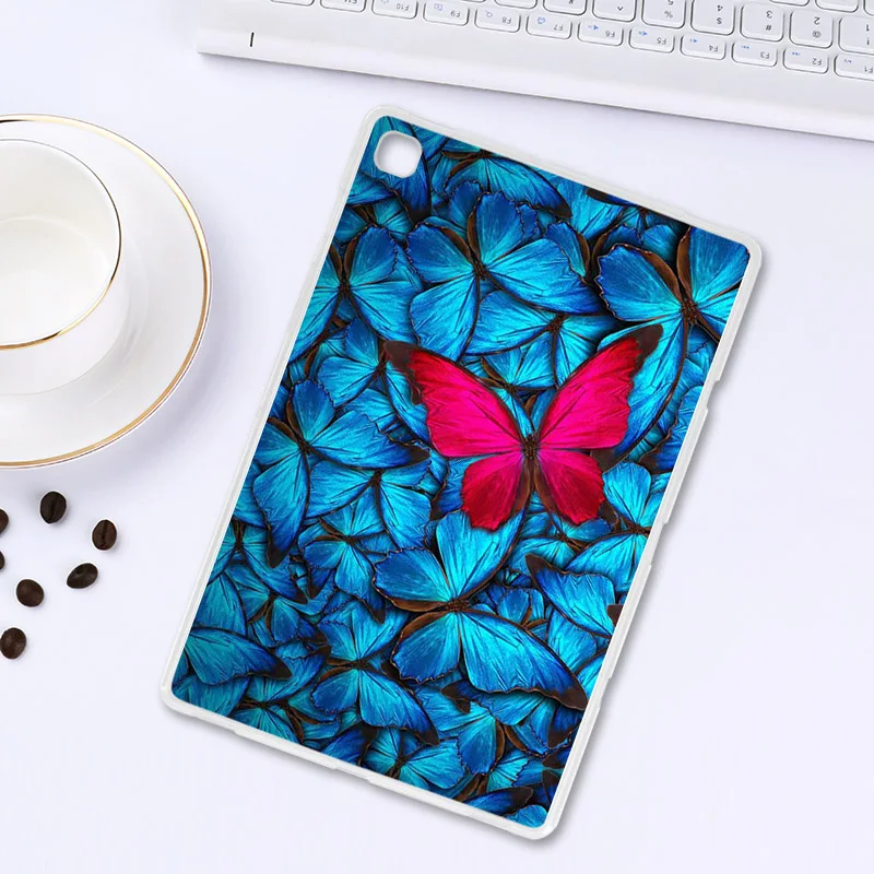C111 Мягкий чехол из ТПУ с рисунком для samsung Galaxy Tab S5E T720 T725 чехол s Tab S5E 10," силиконовый защитный чехол для планшета - Цвет: C111