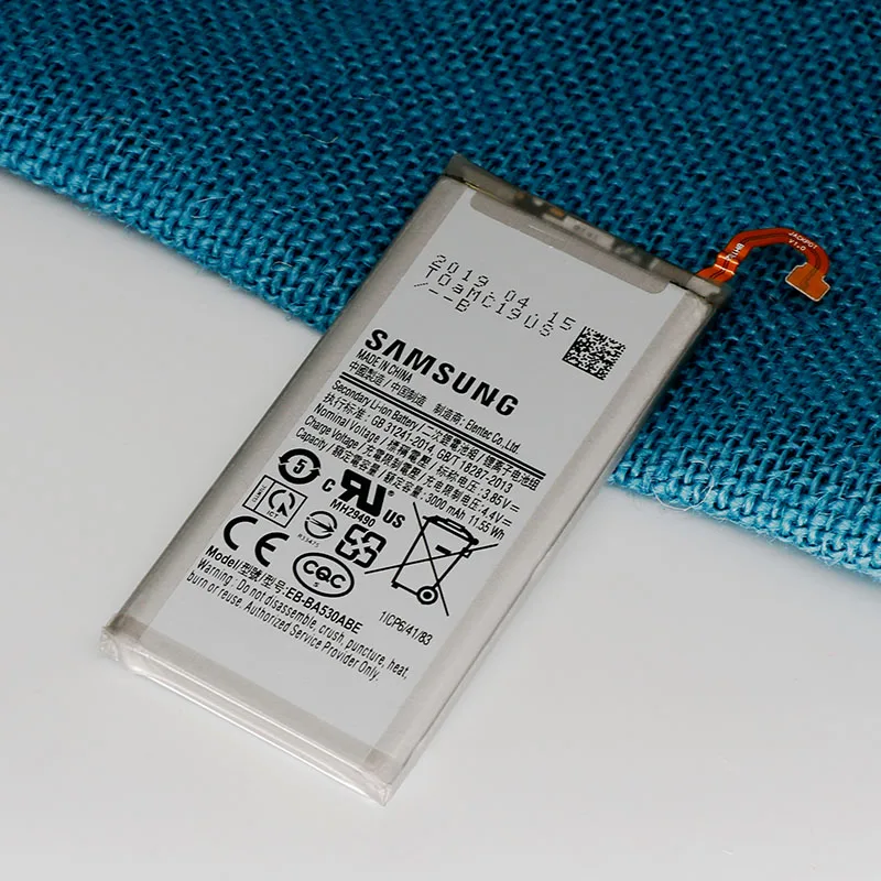 Samsung Original Battery for Galaxy A8 2018 (A530) A530 SM-A530F EB-BA530ABE 3000mAh Replacement | Мобильные телефоны и