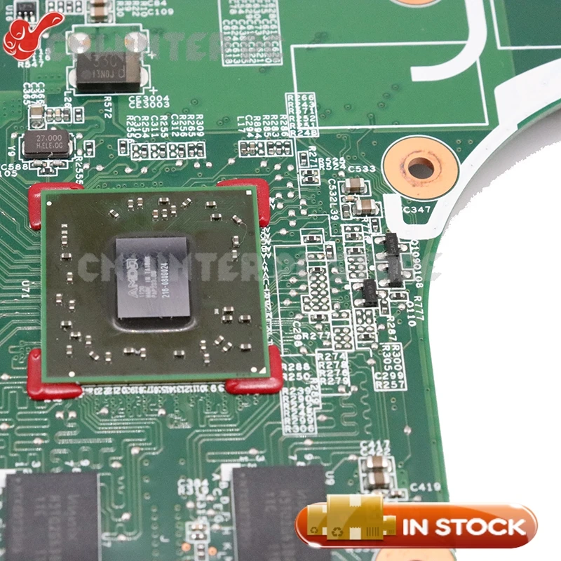 NOKOTIONN для HP EliteBook 8560P 6560B материнская плата ноутбука 646967-001 QM67 DDR3 HD6470M видеокарта |