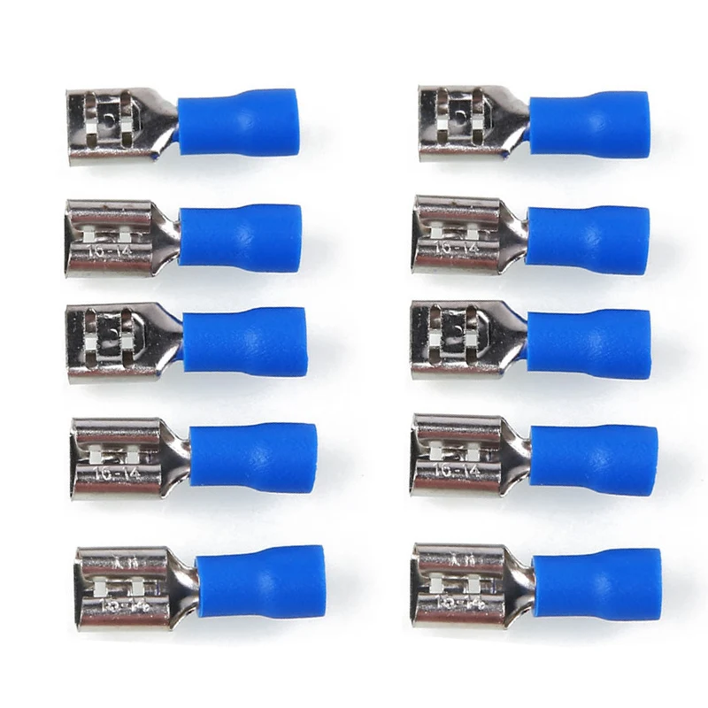 20 шт. Женский обжимной терминал электрический кабель соединитель изоляционные