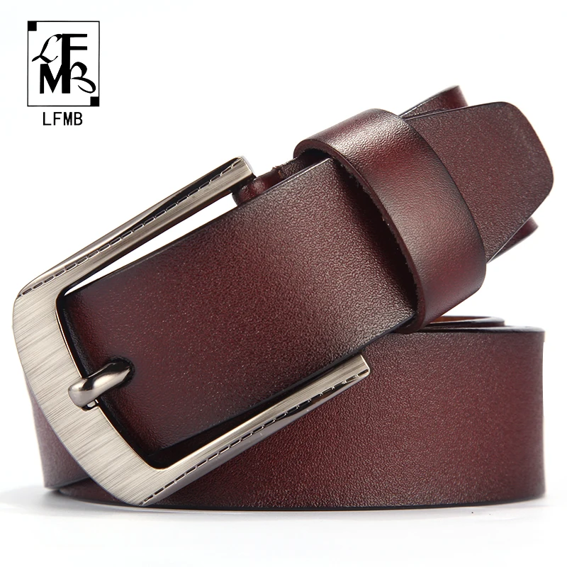 Ремень LFMB мужской из натуральной кожи кожаный пояс для брюк| |