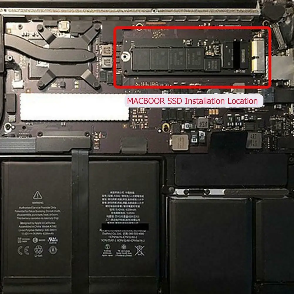 NVMe PCIe M.2 M ключ SSD адаптер карты PCB зеленый для 10,5 Macbook Air/Pro 2013 M.2 NVME KEY-M карта расширения SSD