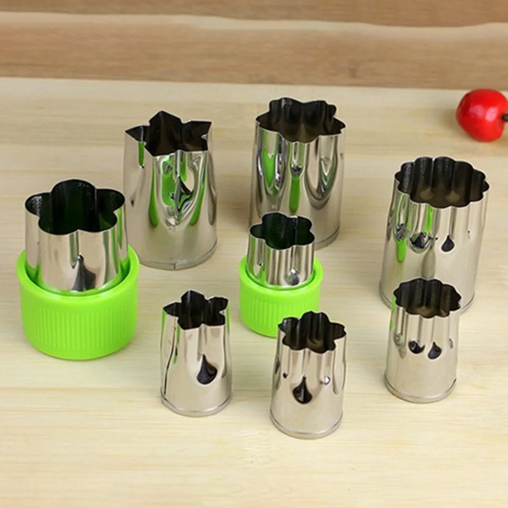 8 шт./компл. устройство резки овощей и фруктов пресс форм футболки с короткими