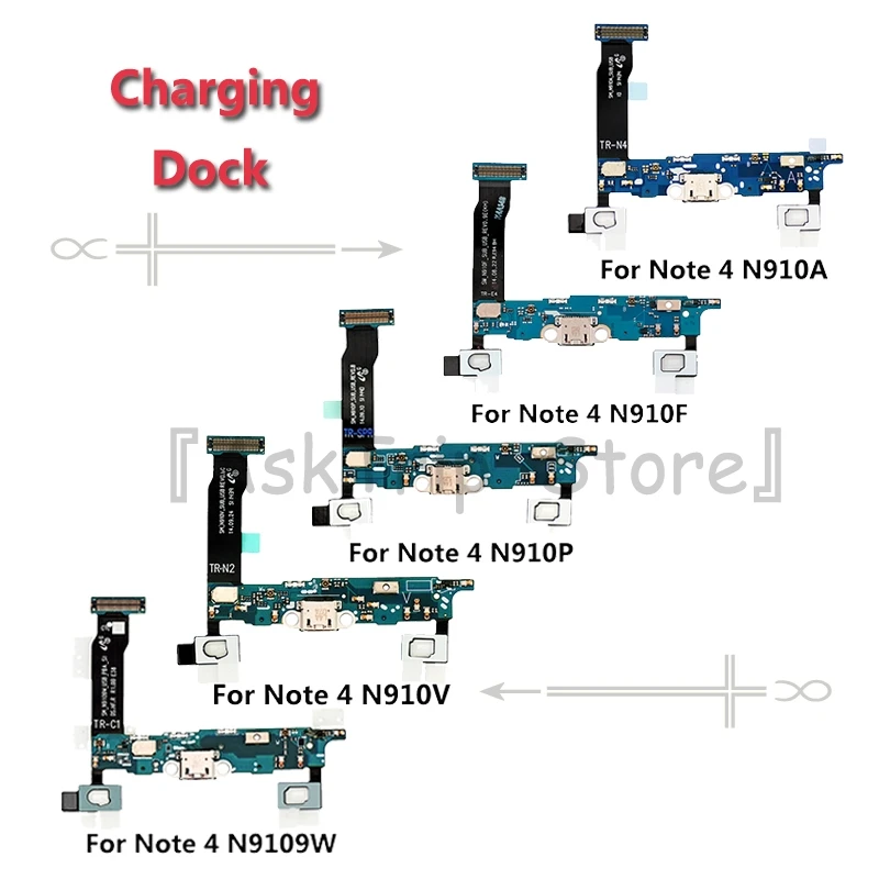 Usb порт для зарядки док станции гибкий кабель samsung Galaxy Note 4 N910A N910K N910L N910C N910S N910G N910P