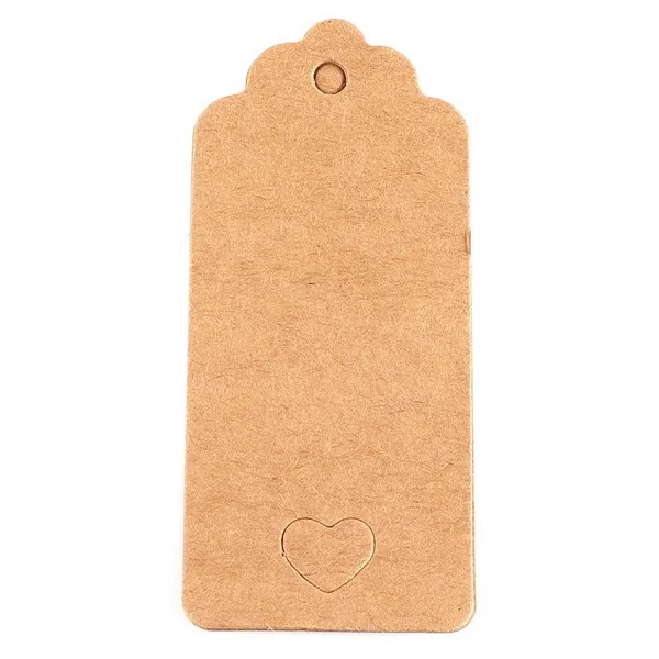 90x40mm 100pcs 100 шт DIY крафт-бумажные бирки этикетка на голову багаж Свадебная вечеринка коробки для конфет пустые этикетки для цены крафт-бумага подарочная бирка Рождественский Декор - Color: 90x40mm 100pcs