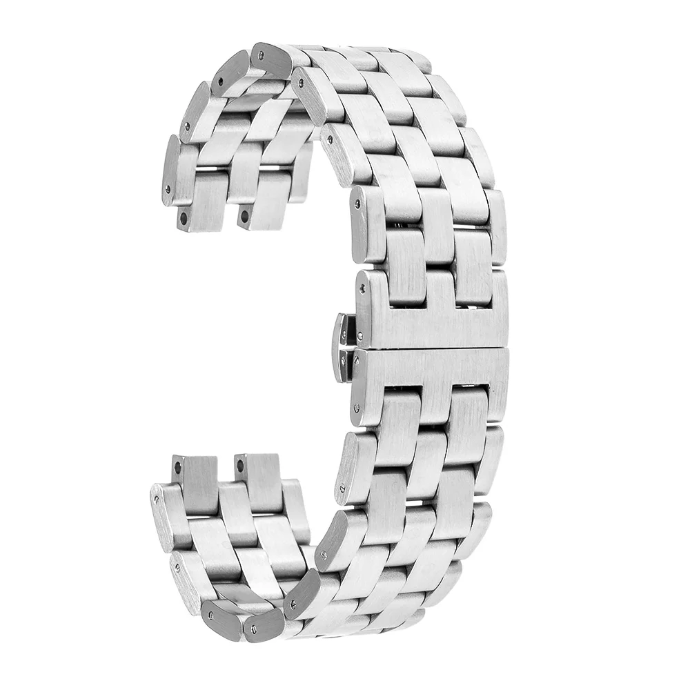 Ремешок из нержавеющей стали для часов Pebble Steel 2 съемный браслет с пряжкой