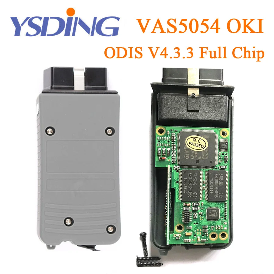 Оригинальный VAS 5054A ODIS V4.3.3 полный OKI чип OBD OBD2 диагностический инструмент VAS5054A 4.3.3/PC