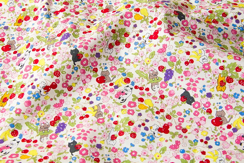 Полуметровая японская хлопковая ткань DIY Лоскутная Ткань текстильная стеганая