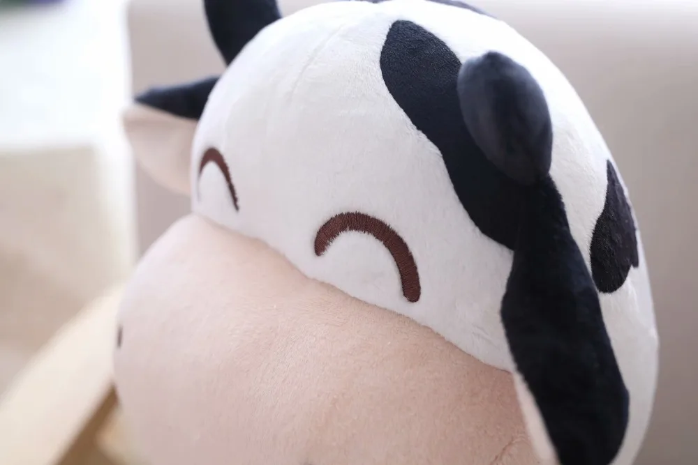 Babiqu 1 шт. 30 см Kawaii животные игрушки детские игрушки молоко корова Прямая мультфильм чучела крупного рогатого скота плюшевые игрушки для детей милый подарок