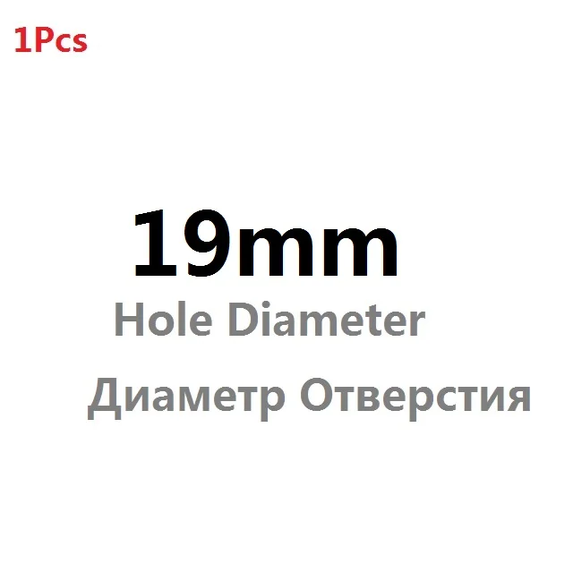 19mm 1 шт., 4-29 мм, ручной инструмент для рукоделия, дырокол, кожаный ремень, Круглый, дырокол, немецкий, полый, кожаный, книжный ремень - Цвет: 19mm