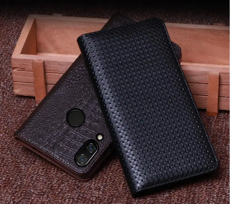 Nefeilike Genuine Case Huawei Nova 3 Flip Leather Protective Adsorption Stand Hole High quality case | Мобильные телефоны и