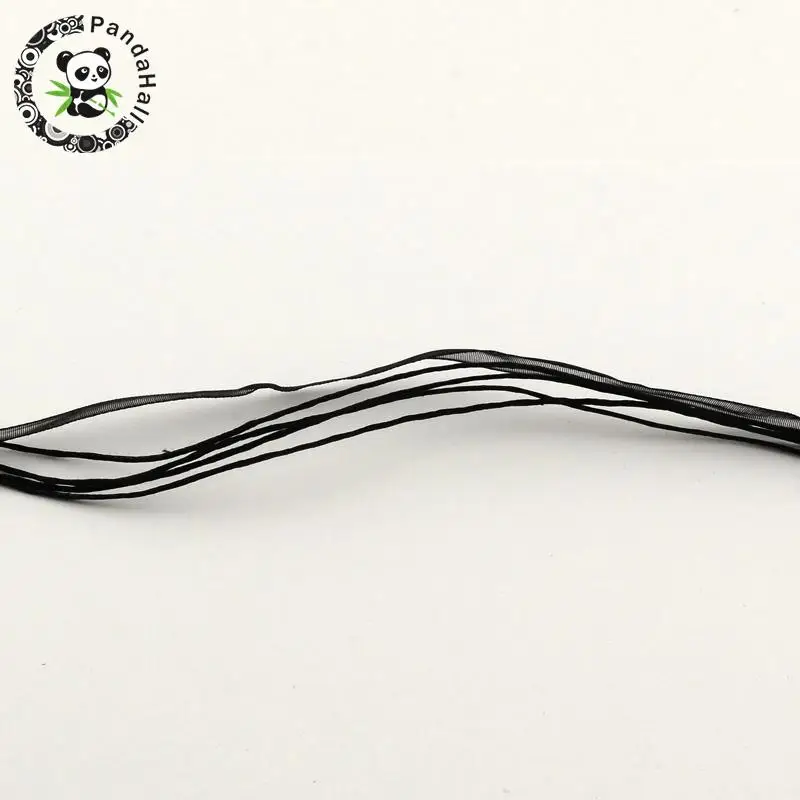 Многожильный шнур для ожерелья с 3 петлями восковые шнуры ленты из органзы