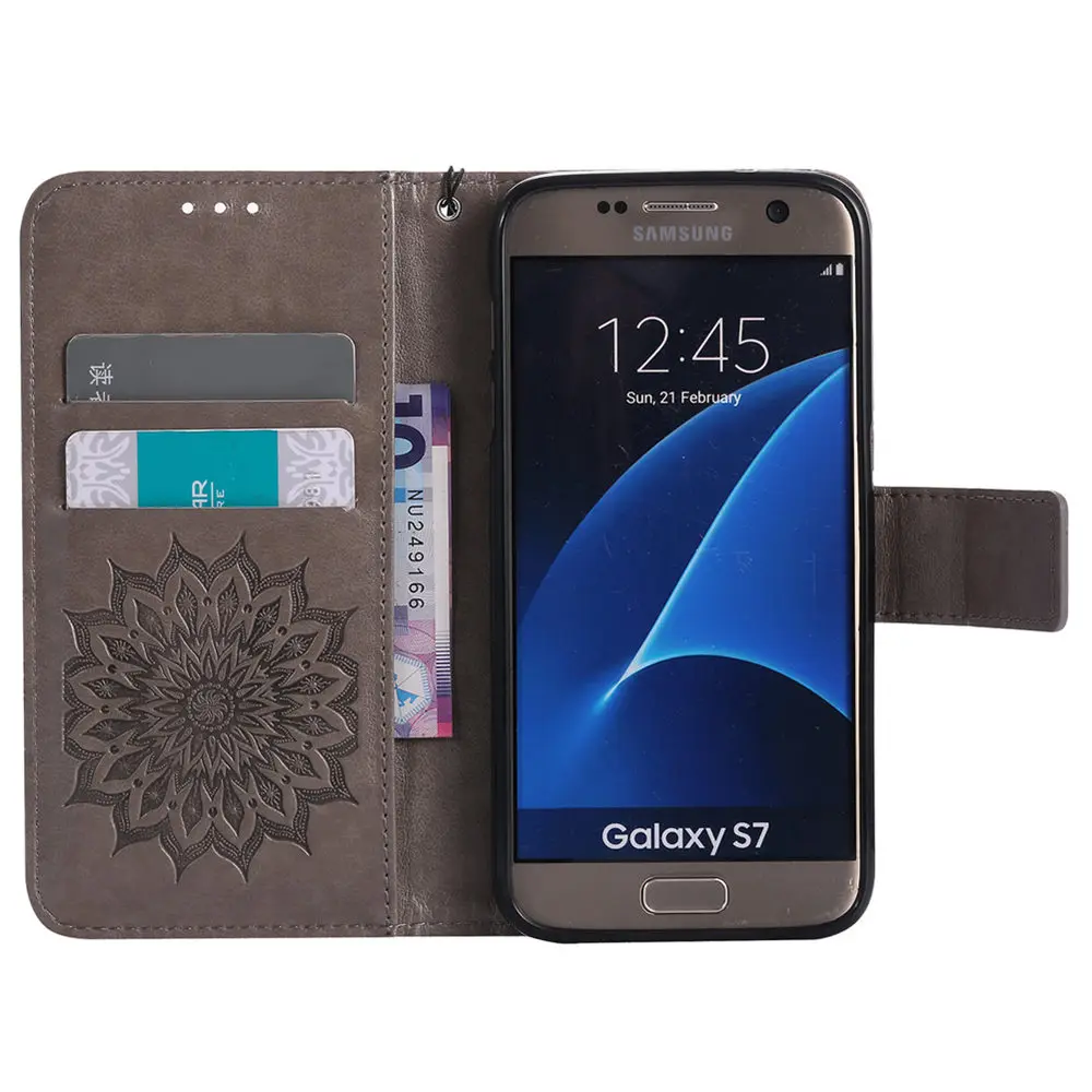 Чехол для телефона из искусственной кожи Samsung Galaxy A3 A5 J3 J5 J7 S3 S4 S5 S6 S7 S8 S9 Edge Plus 2015 2016