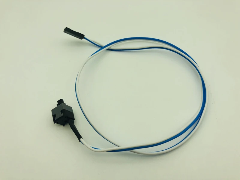 10 шт. 50 см 2Pin SW PC кабель питания вкл/выкл кнопка ATX компьютерный переключатель