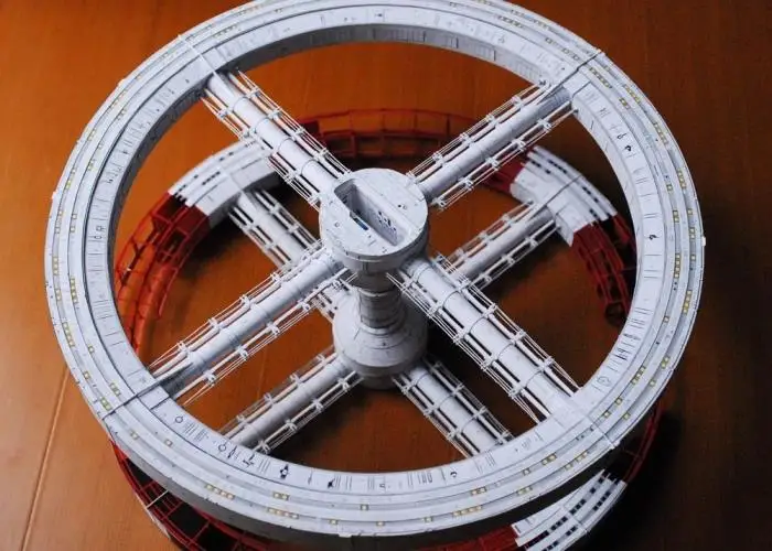 The 2001 Space Odyssey Station: 3D Paper Model Diy | Игрушки и хобби