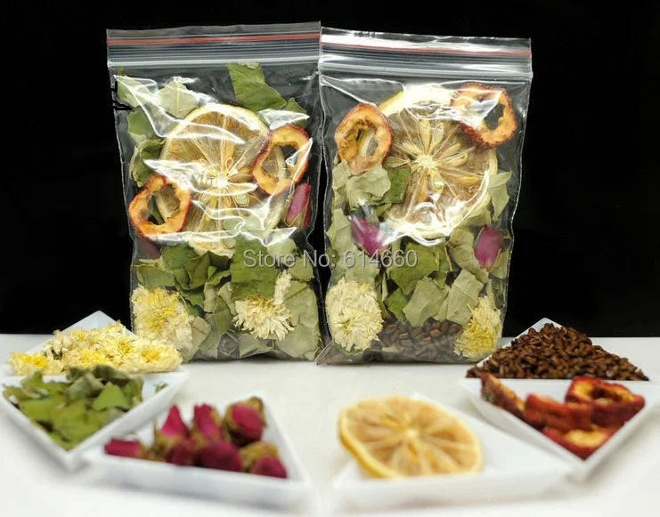 10 пакетики для похудения ароматизированная чай Хризантема Роза Lotus листья