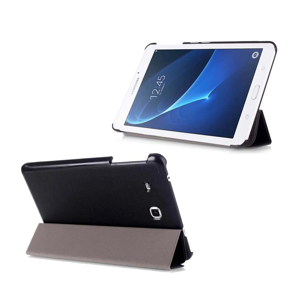 Высокое качество крышка case for Galaxy Tab A 7.0 SM T280 T285 ultra slim Кожа PU Флип smart Cover Case для sm T285|