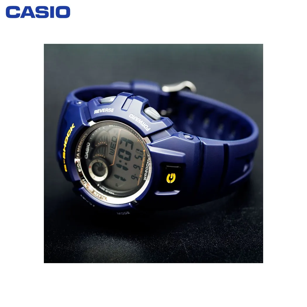 Наручные часы Casio G 2900F 2V мужские электронные на пластиковом ремешке|Мужские
