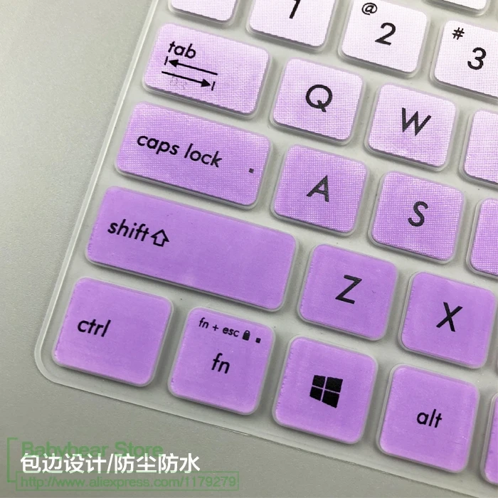 Силиконовый защитный чехол для клавиатуры ноутбука Asus Vivobook S13 S330Un S330 S330Ua S330U 330 13 3