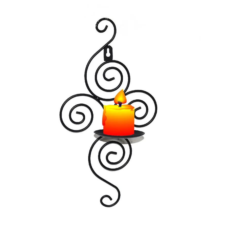 2018 канделябр подсвечники железная ручной работы Подвесной Настенный светильник