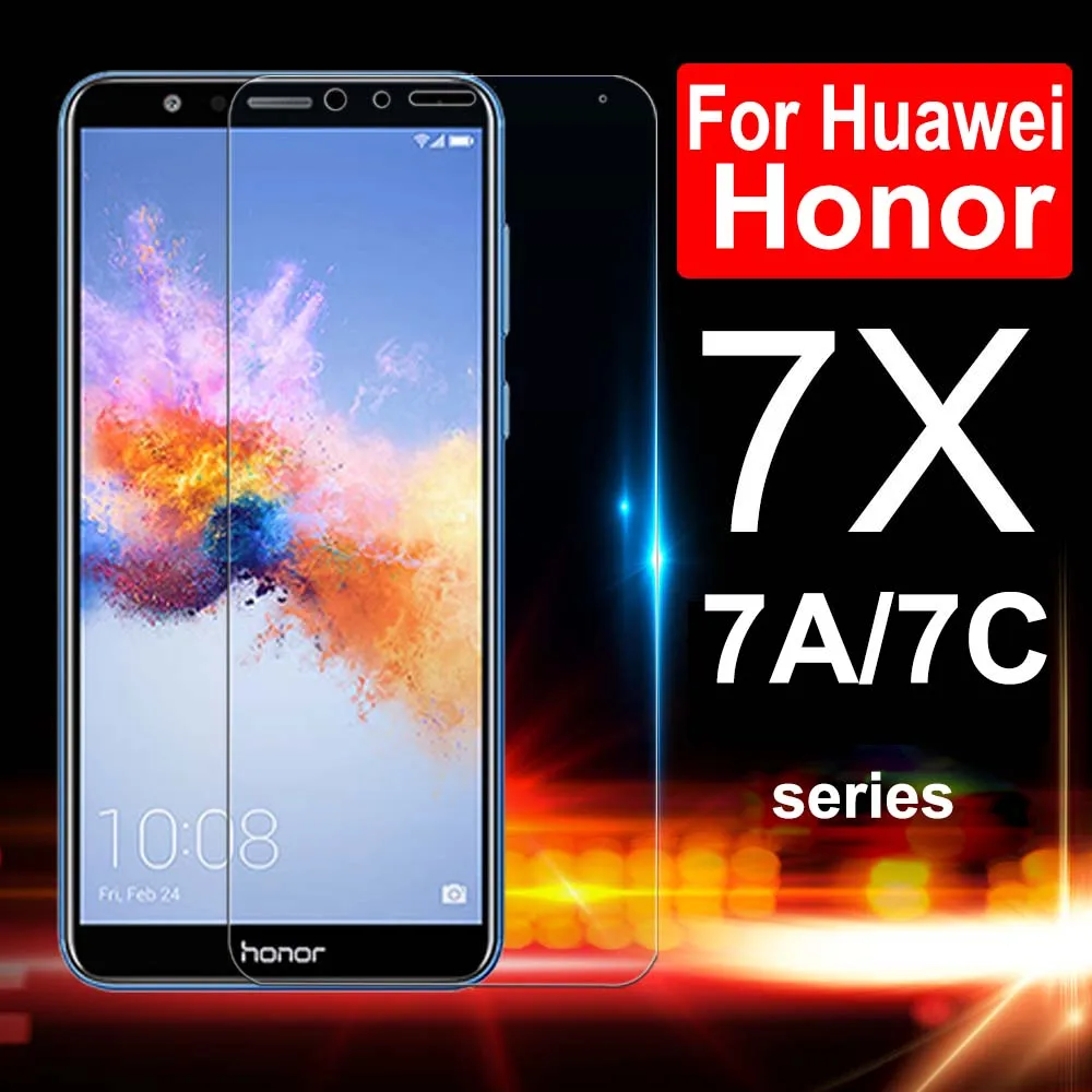 

Защитное стекло для Huawei 7a, 7c Pro, закаленное стекло для Huawei 7a, 7x, C, A, X7, C7, A7, Honor 7x, Honor 7a