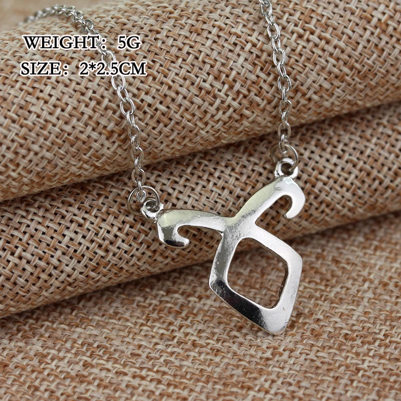 Movie Jewelry City of Bones Necklace Pendant Statement Mortal Instruments Angelic Forces Runes Brand Gift | Украшения и