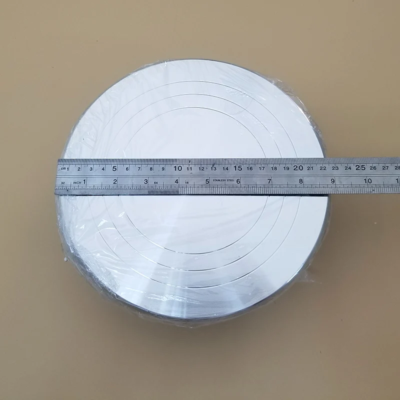 8-inch Aluminium Rotating Cake Turntable Decoration Stay Panification Pastry Tool Stand Baking | Дом и сад