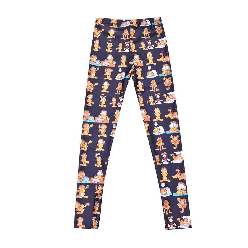 

Drop Shipping animal Printed Stretch Leggings Women Restro Slim Fitness Leggin