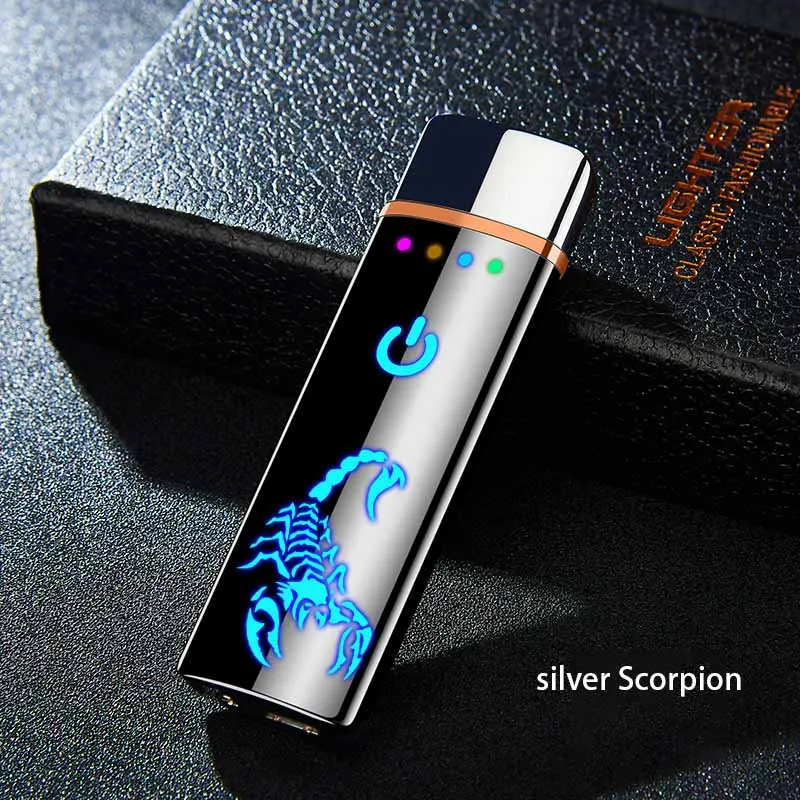 Вольфрамовая турбо USB Зажигалка сенсорная Зажигалка изогнутая полноэкранная сигарета для курения Электронная зажигалка может Изготовленный На Заказ лазерный логотип