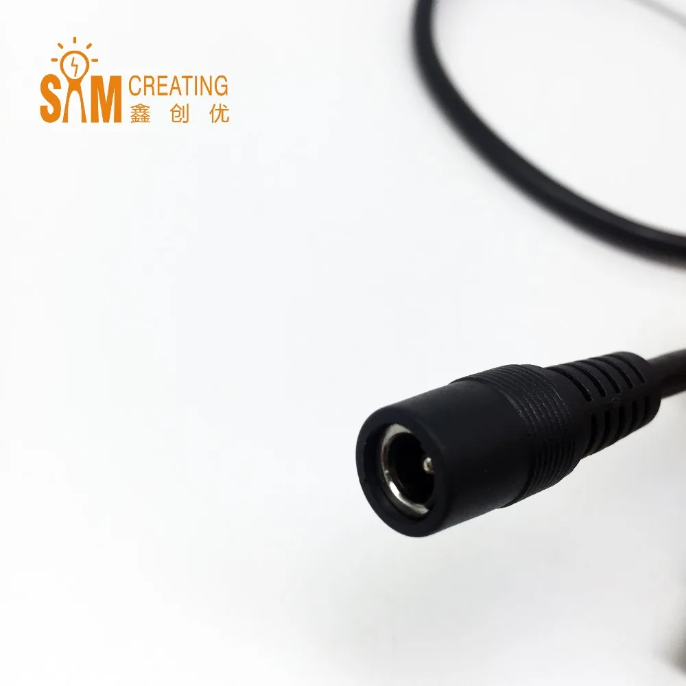 5 шт. 18AWG 10A удлинитель питания кабель DC 5x2 1 мм провод Папа-мама штекер 100 см 150 300 в