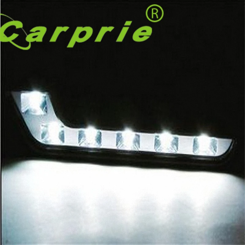 2X 6LED Белый автомобиль дальнего света туман 12 V Универсальный бег Light_KXL0608