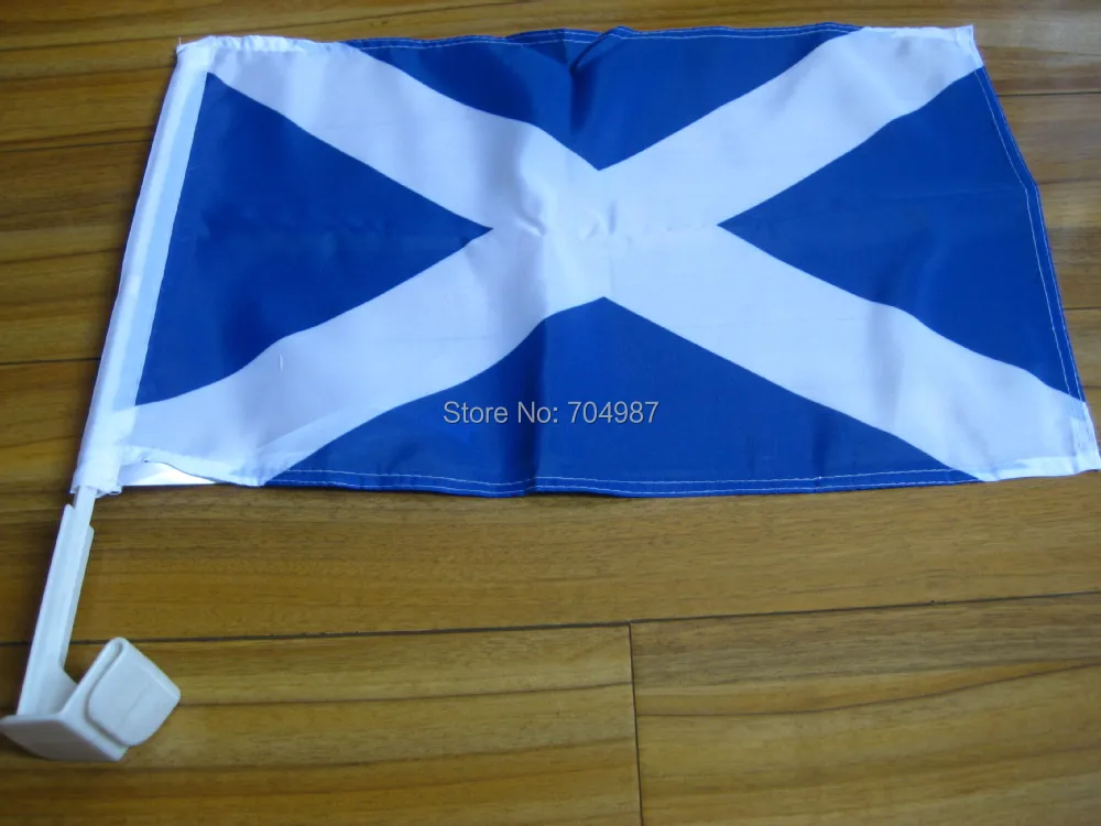 30x45 см шотландский Альба автомобиль оконный баннер флаг бесплатная доставка|flags