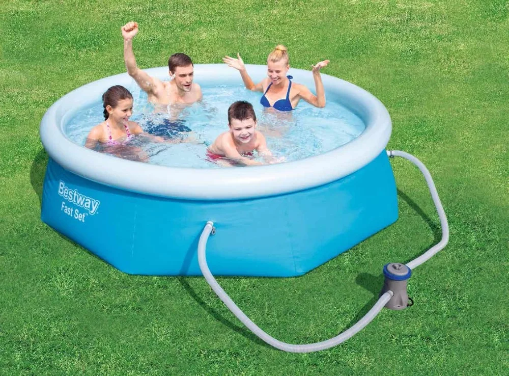 57268 Bestway 8 &quotx 26&quot/2 44 м x 66 см быстрый набор Реконструированный бассейн с