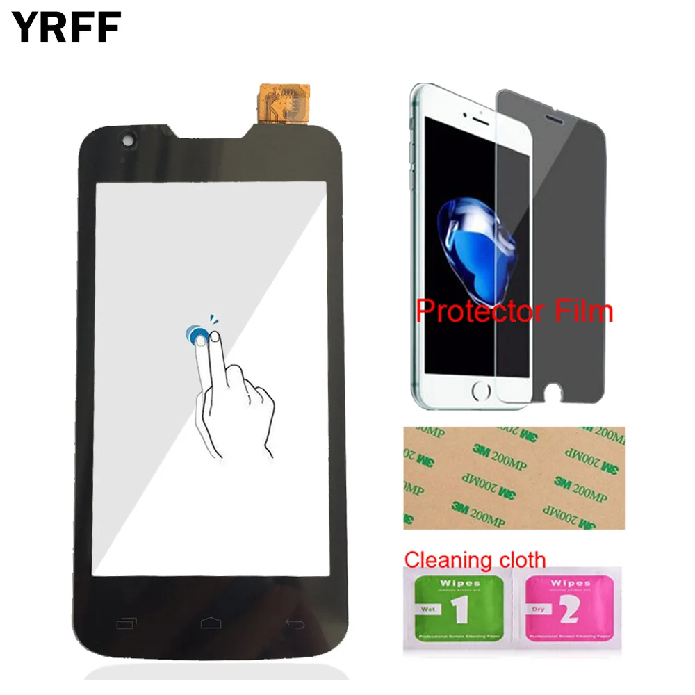 Переднее стекло сенсорный экран дигитайзер панель для Fly IQ4401 4401 сенсор