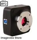 3.1MP USB3.0 Mircoscope C-mount окуляр цветная камера E3ISPM03100KPB с Sony IMX123 CMOS сенсор IP103100B 50fps Imageview